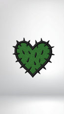 SPIKY HEART PATCH