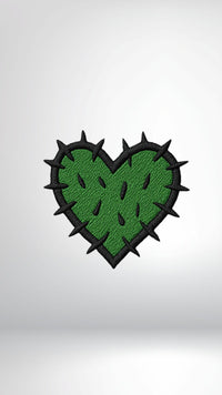 SPIKY HEART PATCH