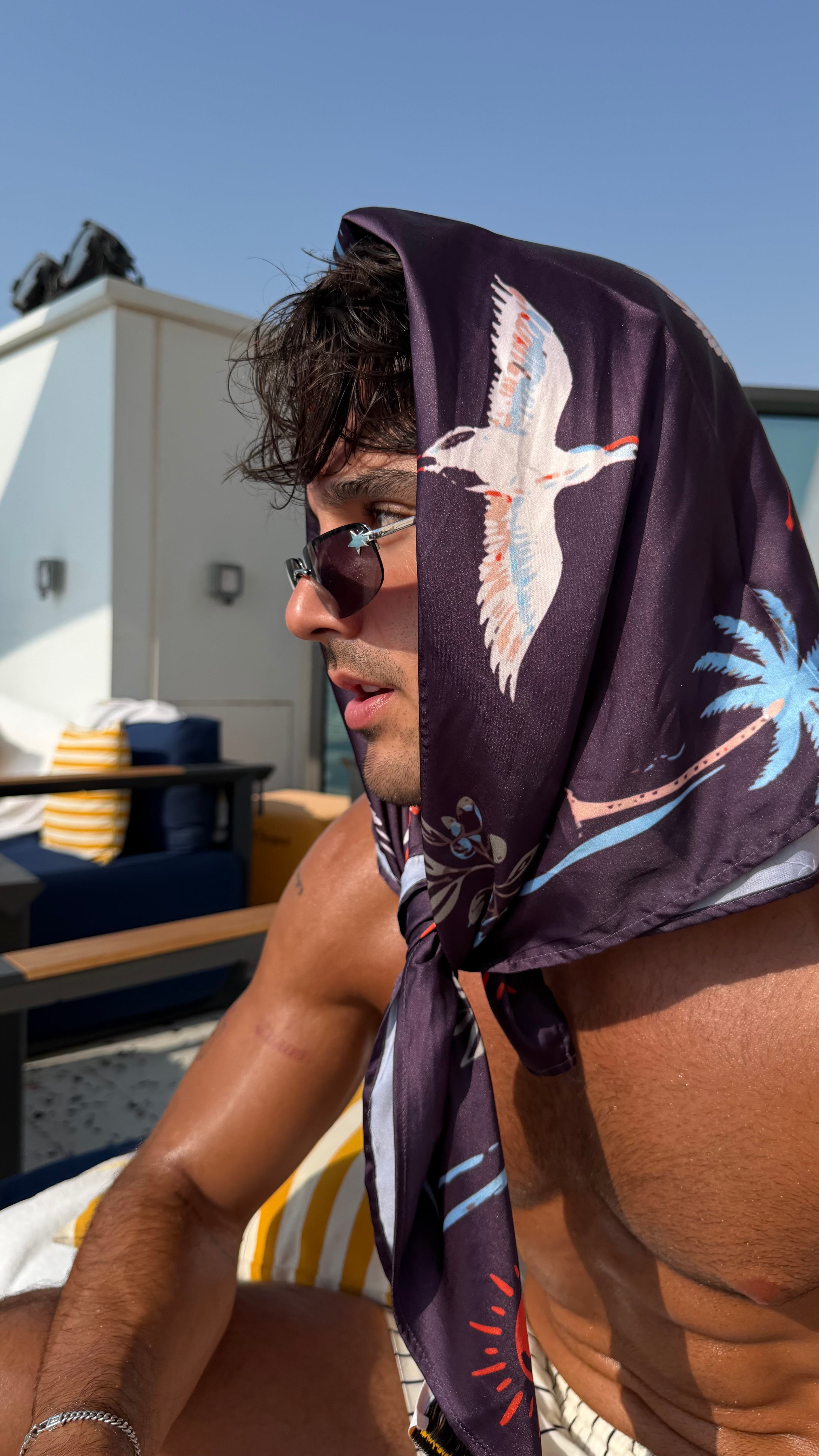 Shades of the sun bandana