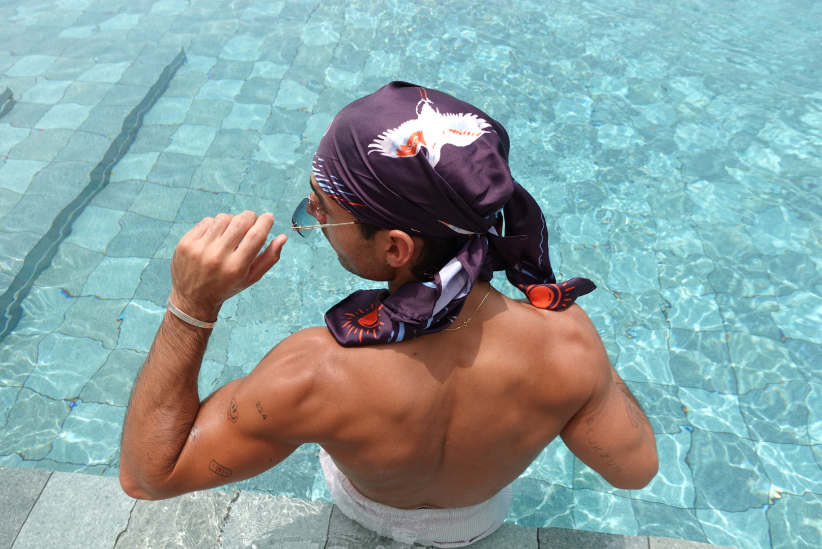 Shades of the sun bandana